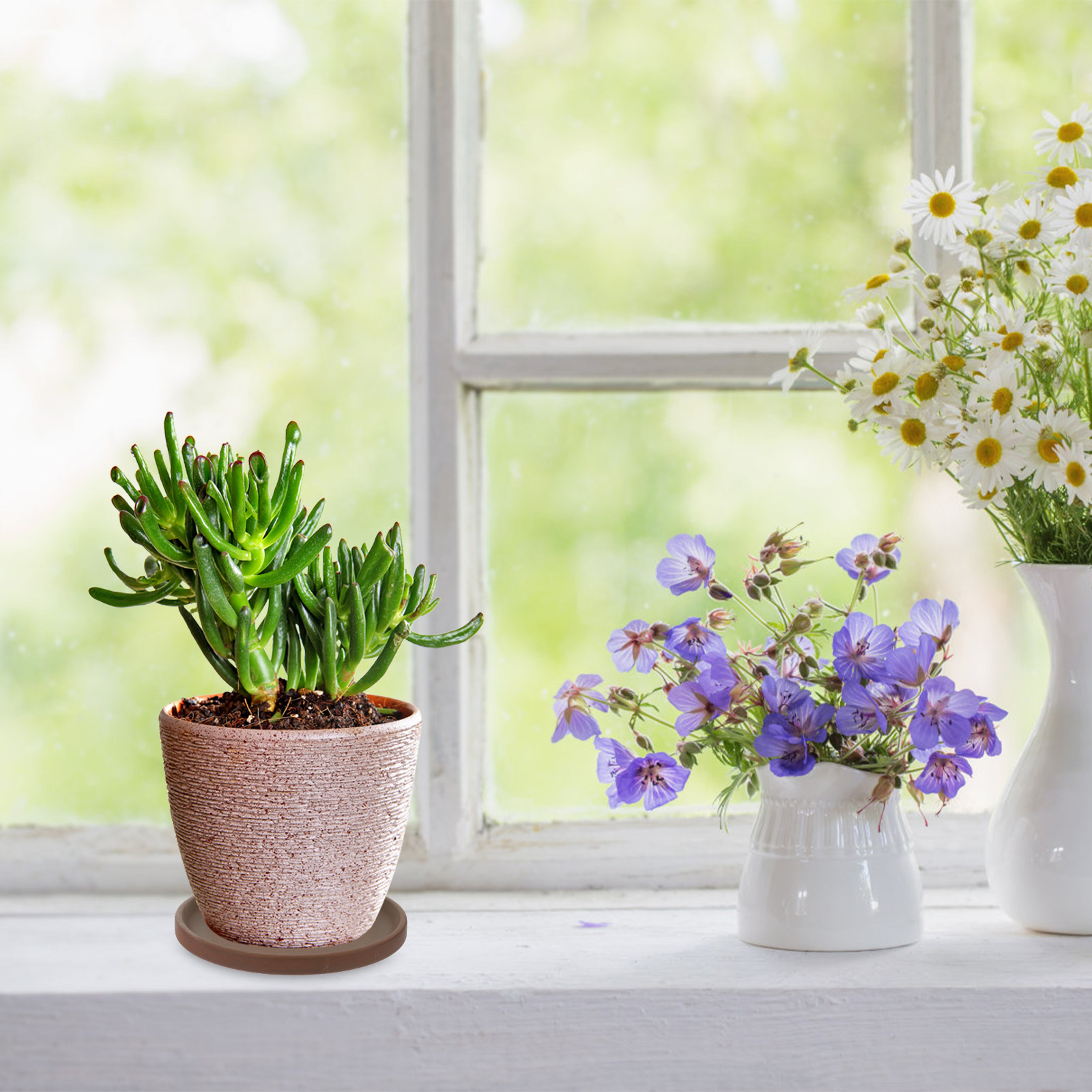Ceramic Flower Pot Tray Round  - огляд і ціна Drip Tray Saucer
