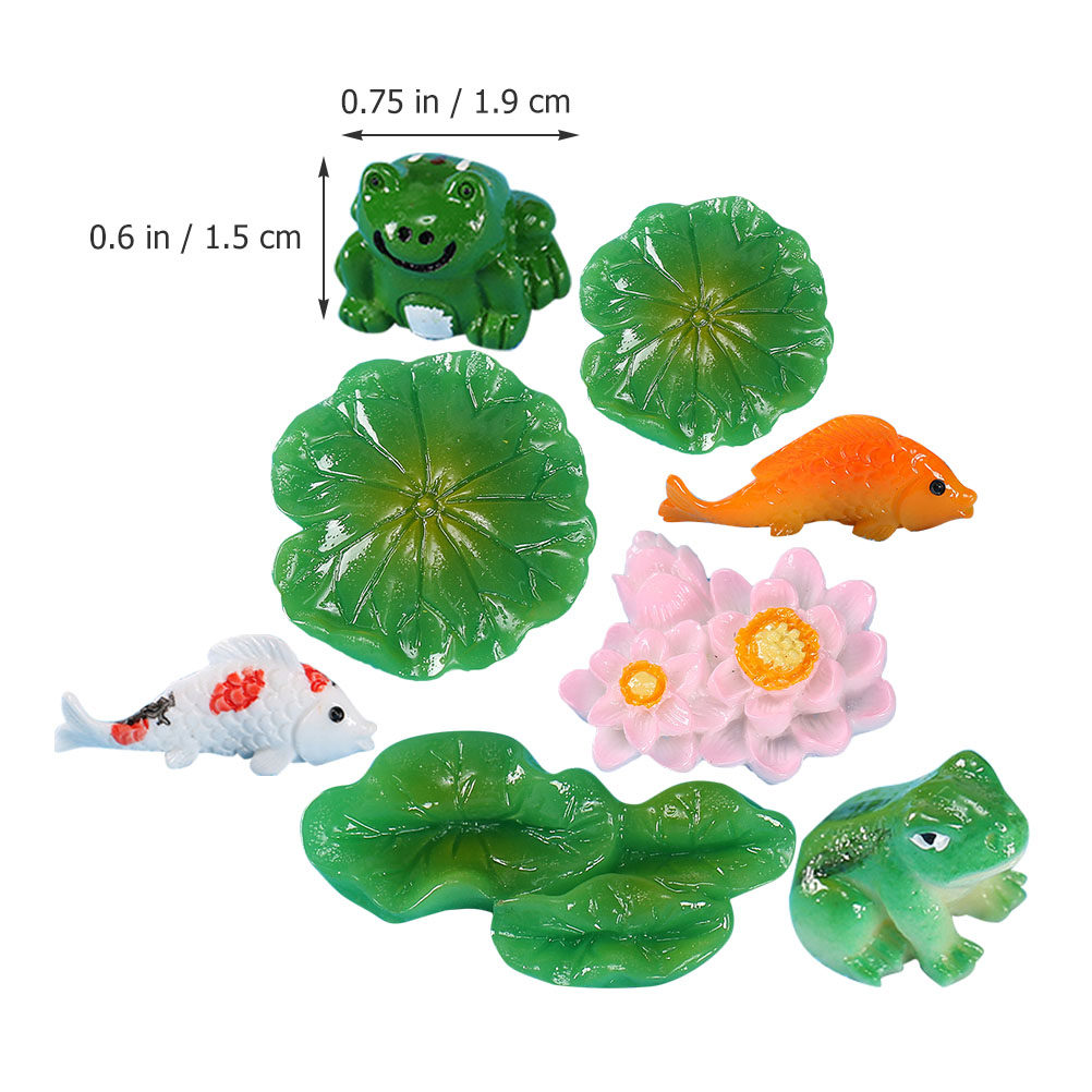 1Set Mini Frog Garden Ornament - огляд і ціна Bonsai Garden Landscape Design