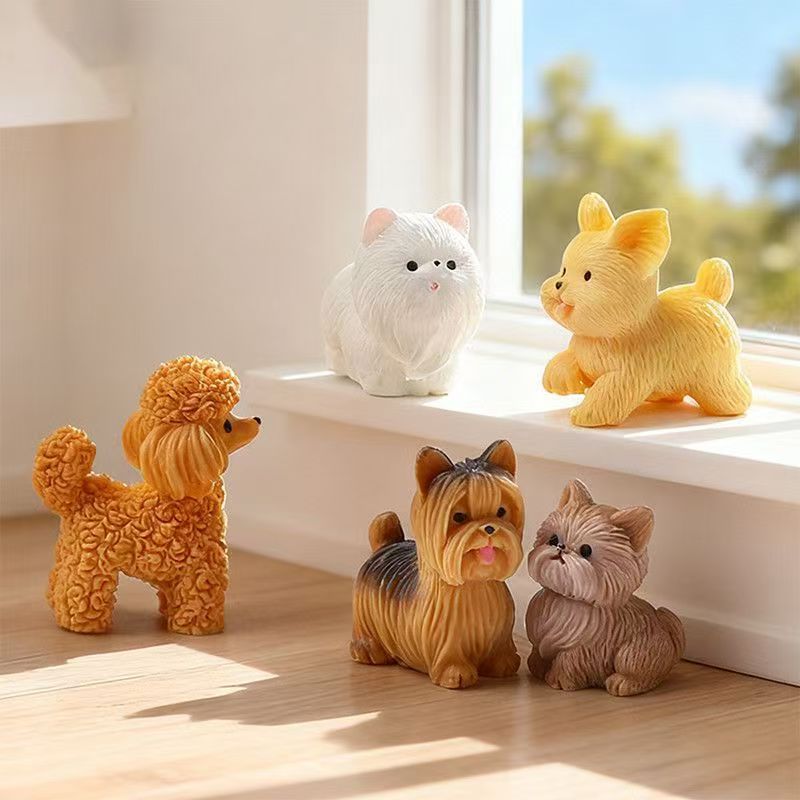Cute Teddy Poodle Puppy Small  - огляд і ціна Bonsai Garden Art