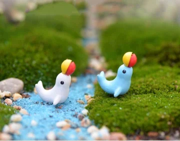 10Pcs/Hedgehog and Cows/Cute A - огляд і ціна Bonsai Garden Art