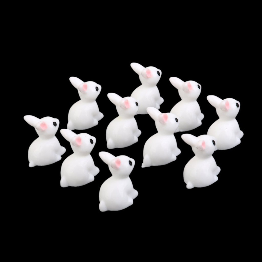 10Pcs Exquisite Mini Rabbits D - огляд і ціна Bonsai Garden Landscape Design