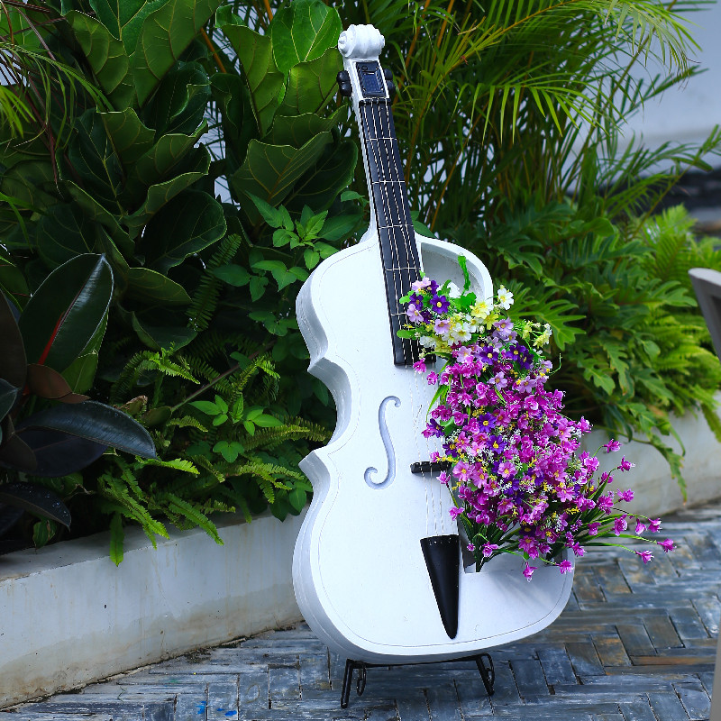 Cello-Shaped Garden Statue Lar - огляд і ціна Bonsai Garden Art