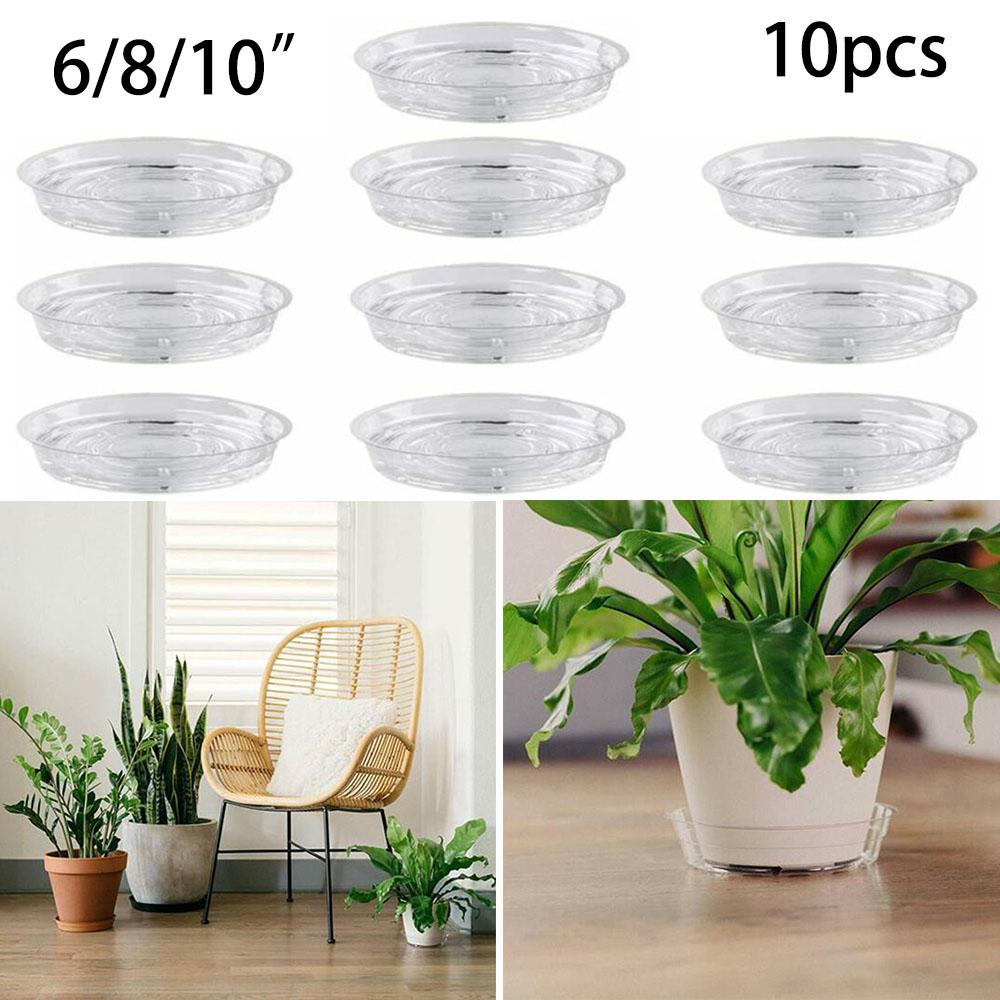 10pc Garden Plant Saucer Drip  - огляд і ціна Drip Tray Saucer